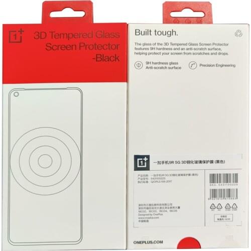 Original OnePlus 9/8T/7T/6T 3D Tempered Glass Screen Protector for OP one plus 9 pro 8t 7t 7 6t SmartPhone