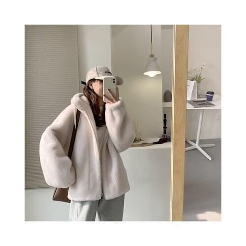 Autumn Women and Winter New Lamb Fur Coat G2