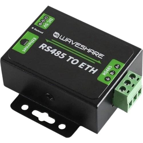RS485 to Ethernet Converter with High-Speed Low-Power High-Stability RS485 to RJ45 Easy to Communicate Between US Plug
