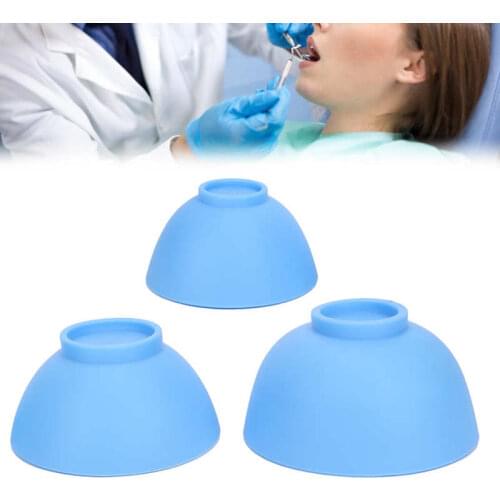S/M/L Flexible Rubber Mixing Bowl Alginate Plaster Material Mixing Bowl Dental Accessory Dental Lab Instrument Oral Teeth Tool