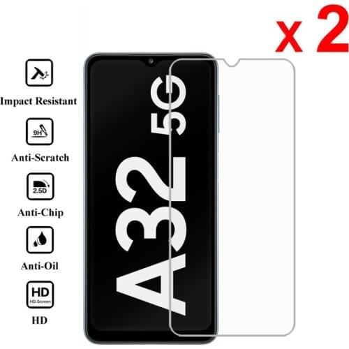 2-1PC Tempered Glass For Samsung Galaxy A32 5G SM-A326B Glass For Samsung Galaxy A32 a 32 32a samsun galaxi a32 Screen Protector