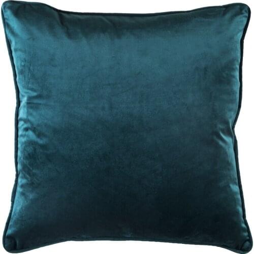 1pcs Velvet Cushion Cover 45x45cm Nordic Luxury Candy Color Home Blue Sofa Decorative