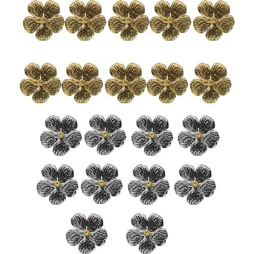 10Pcs/Lot Wedding Simple Plum Flower Napkin 5 Petals Lucky Flower Napkin Ring-ABUX