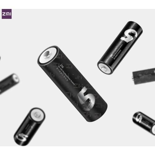 Bundle Sale ZMI AA Rechargeable battery 4Pcs/Lot 1700mAh 800 times charging 1.2V for mouse kids toys microphone camera