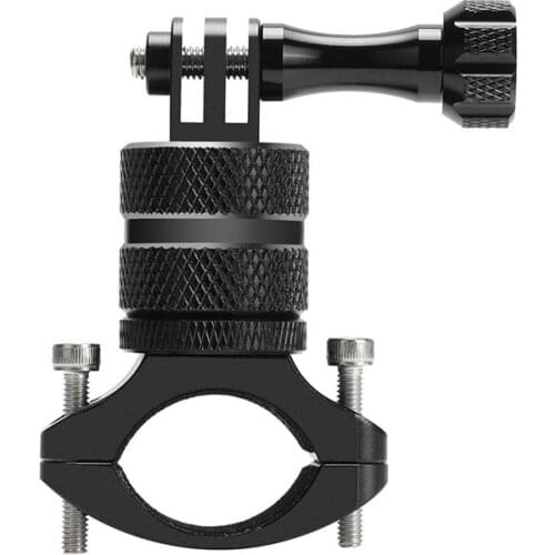 Aluminum Bike Bicycle Handlebar Mount 360 Degrees Rotary Mountain Bike Rack Mount For Gopro Hero 9 8 7 6 5 Session AKASO Campark