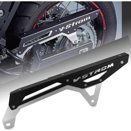 Motorcycle Chain Guard Cover Protector ALUMINIUM DL1000 V-Strom 2019 2020 2021 DL650 FOR Suzuki DL1000XT V-Strom 1000XT 2018