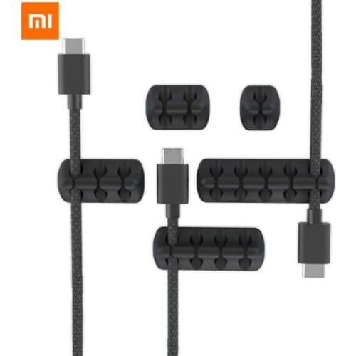 Xiaomi Bcase Manage Cable 5pcs/Set Protable Wire Storage Device Wizard Silicone Cable Winder Cable Organizer