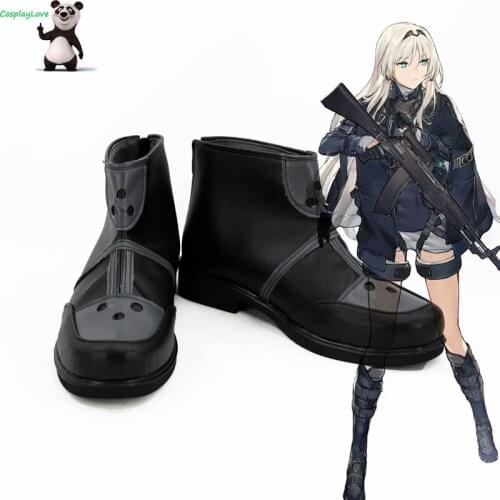Girls Frontline AN-94 Black Cosplay Shoes Boots Custom Made For Hallowee Christmas CosplayLove