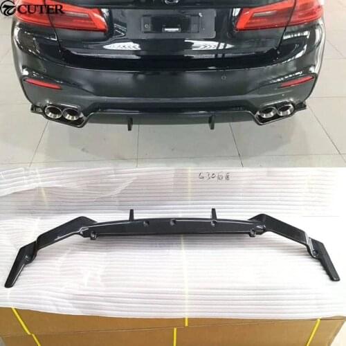 G30 G38 3D style Carbon Fiber FRP rear bumper diffuser for BMW G30 G38 5 series 530i 540i car body kit 2018