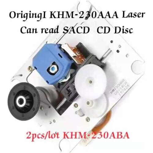 2pcs/lot Brand KHM-230AAA KHM-230ABA 230AAA Laser Lens Only Optical pick-ups for Marantz Repair Part KHM230AAA KHM-230 KHM230ABA