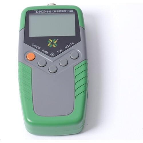 Original Tunkia TD8620 Permanent Magnet Gauss Meter Handheld Digital Tesla Meter Surface Flux Magnetic Field Test 2% Accuracy