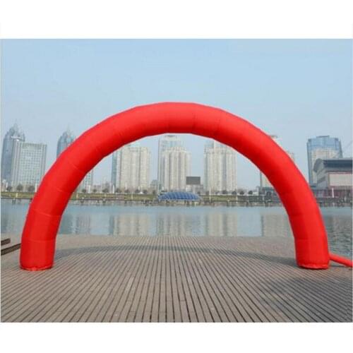 Discount 20ft*10ft D=6M/20ft inflatable Red arch Advertising Fast Free shipping Brand New RH