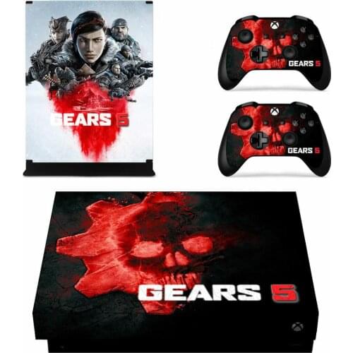 New Game Full Cover Skin Console & Controller Decal Stickers for Xbox One X Skin Stickers Vinyl