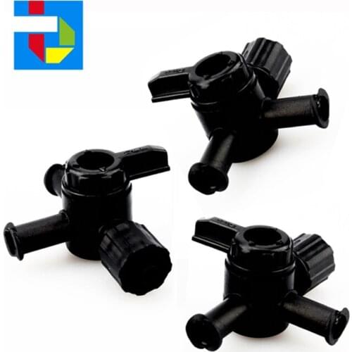 Original plastic 3 way valve ink tube connector for xenons infiniti inkjet printer