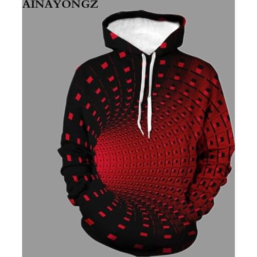 Fall Fashion Mens Hoodie Harajuku Sweatshirt Swirl Printing Hooded Jacket Tops Unisex Loose Hip Hop Streetwear Hoody 6XL