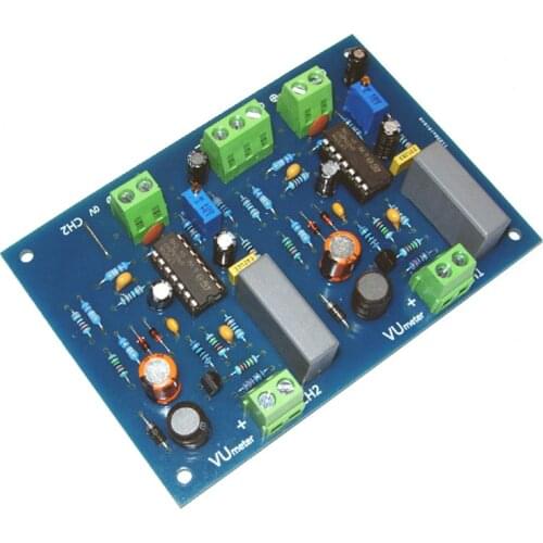 High Sensitivity Professional VU Meter Driver Board For HiFi Recording Studio Audio Level F2-008