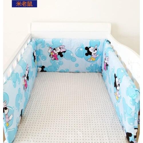 1pcs 180cm Length Breathable Baby Crib Bumper Kid Bedding Sets infant Newborn Cotton Bedding Baby Crib Bedding