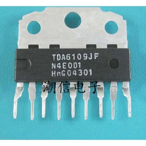 10cps TDA6109JF ZIP - 9 visual integration