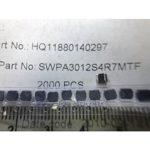 20pcs new original SWPA3012S4R7MTF Power inductance 3*3*1.2 4.7UH 1.24A