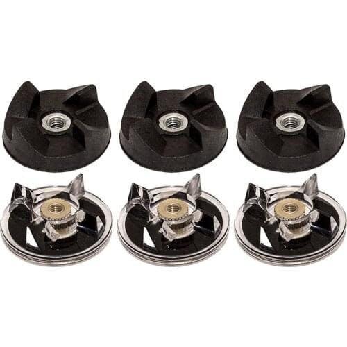 6 Base Gear and Blade Gear Replacement Part,Compatible for ic MB1001 250W Blenders