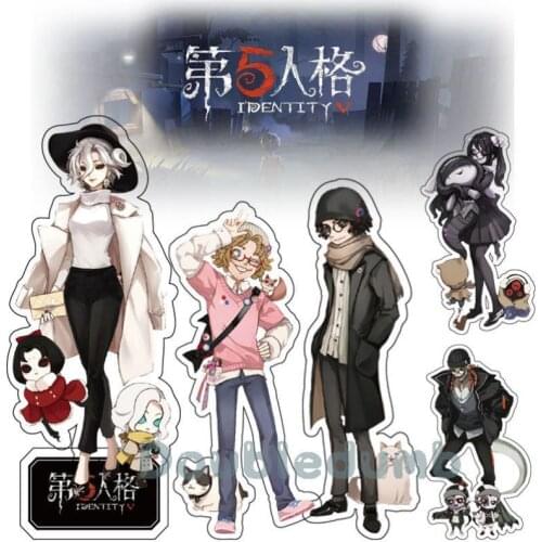 Anime Game Identity V Acrylic Stand Model Plate Toy Martha Fiona German Joseph Delaones Helena Adams Jack Cartoon Desk Decor