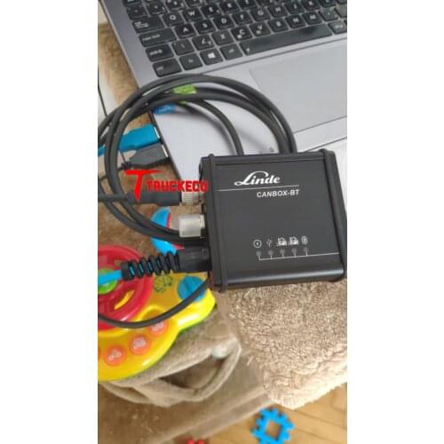 Truck diagnostic for Linde BT forklift truck diagnostic Doctor Diagnostic Cable 3003652503 CANBOX BT 3903605114 with t420 laptop