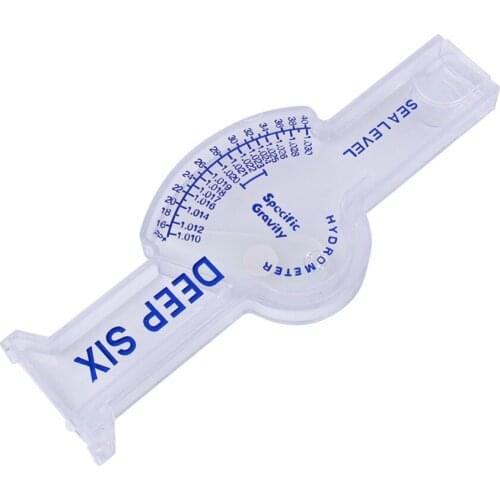 Marine aquarium special sealevel hydrometer salt water salinimeter salinity test for fish tank mariculture