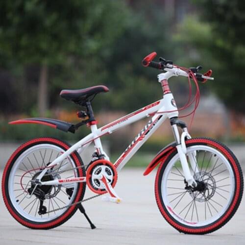 Mountain Bike 24-Inch 21-Speed Speed Shock Absorber Disc Brake Adult Childrens Bicycle