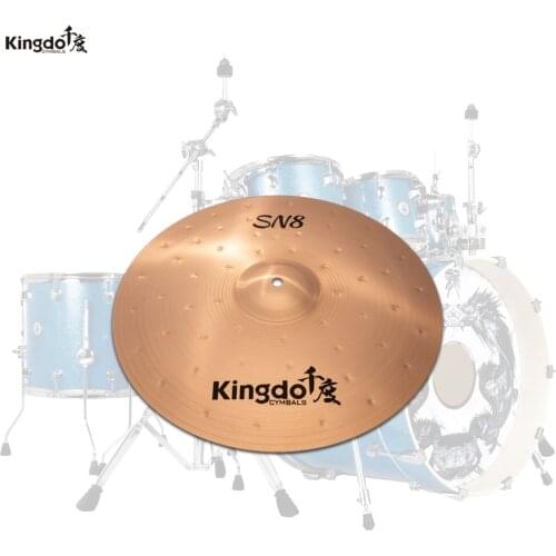 Kingdo professional B8-SN8 series 12"splash cymbal for drums set