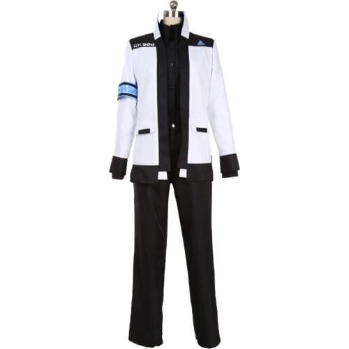 Detroit: Become Human Connor RK900 Cosplay Costume Custom Made For Halloween