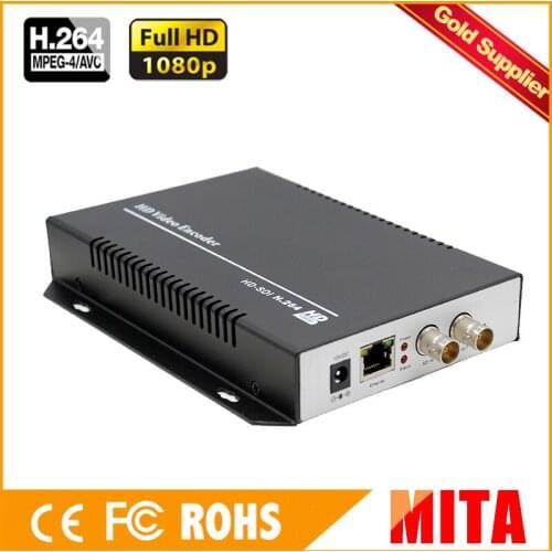MPEG-4 AVC /H.264 HD /3G SDI To IP Video Streaming Encoder RTSP RTMP Encoder For IPTV, Live Streaming Broadcast, Media Server
