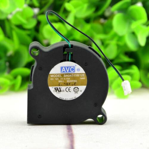 New original 4515 BA04515B12E-NED 12V 0.15A 2-wire blower fan