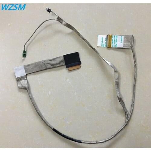 WZSM New LCD Video Cable for lenovo B590 B580 V580 laptop Screen LVDS Cable 50.4TE09.001 50.4TE09.021 50.4TE11.021