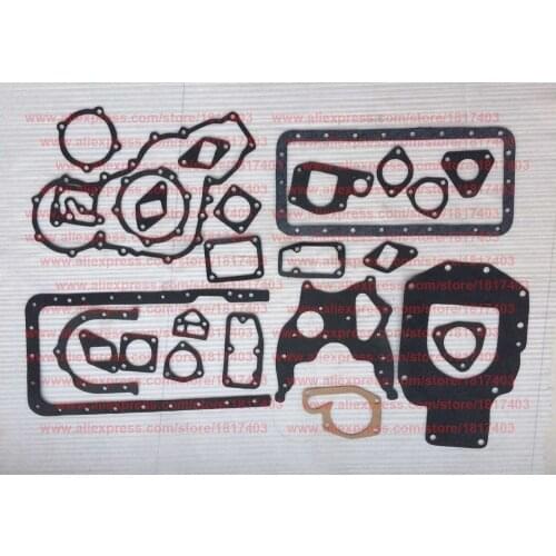 Complete engine gasket set + Cylinder head gasket, Changchai Diesel Engine parts, ZN490