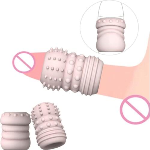 Delay Ejaculation Trainer Foreskin Ring Penis Ring Erection Sex Shop Cock Penis Enlargement Rings Penis Sleeve Sex Toys for Men