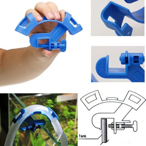 IN STOCK Aquarium Water pipe support New Hose Hanger Aquarium Holder Filtration Mount Fish Tank Filter Water Pipe