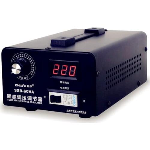 220V 5000W High Precision Adjustable Thyristor Electronic Voltage Regulator/Silicon,Single-phase Solid State Voltage Regulator