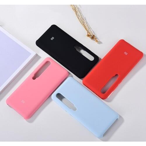 Xiaomi Mi 10 Pro Liquid Silicone Case Silky Soft Back Phone Cover For Mi 10/Mi 10 Pro Smooth Finish Protective Housing Shell