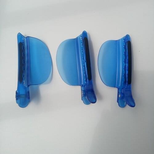 1 pieces/lot Easy/ Speed Separator Clips Blue Wig Sectioning Clips for Lace Wig Tape Hair Extension