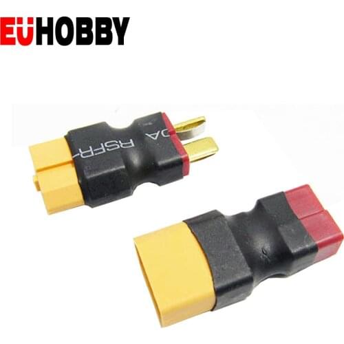1pcs T Male Plug to XT60 Male/T Female Plug to XT60 Female Adapter For RC Helicopter Quadcopter LiPo Battery Plug Connector