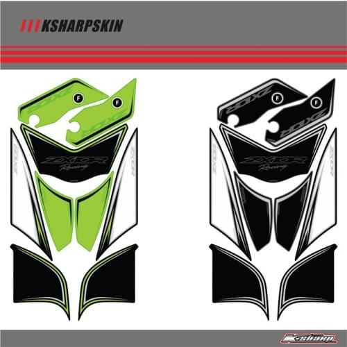Rear Fairing Number Board KSHARPSKIN 3D Gel Protector for KAWASAKI ZX10R 2010