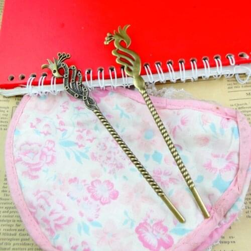 5 Pieces/Lot 147*21.5MM Antique Bronze Plated Phoenix Bookmark Zinc Alloy Metal Diy Jewelry Accessories