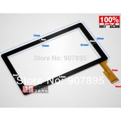 7" capacitive panel touch screen digitizer glass for All Winner A13 Q8 Q88 Tablet PC MID BSR028-V3 KDX CZY6075A GT70Q8801