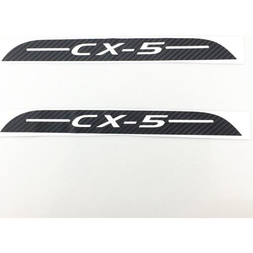 Car styling hollow carbon fiber car Sticker on brake light Case for Mazda Cx-5 CX 5 CX5 additional sticker on brake light 1 pc