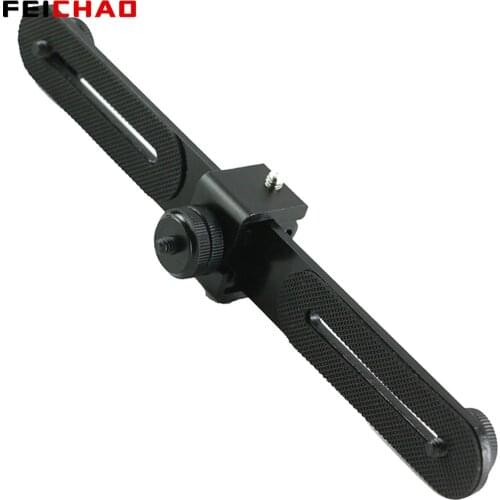 Multi-function Mobile Phone Holder Stand 1/4 Tripod Mount 3-Position Bracket for Clip Video Live Selfie Stick Smartphone Camera