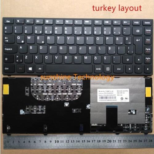 Turkey/spain/Hebrew/Hungary layout New laptop keyboard for lenovo Ultrabook Yoga 13 YOGA13 ISE ITH IFI