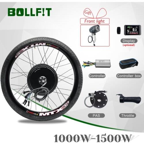 Ebike Kit 48V 1000W 1500W Hub Motor Wheel KT LCD Electric Bike Bicycle Conversion Kit for Electric Bike