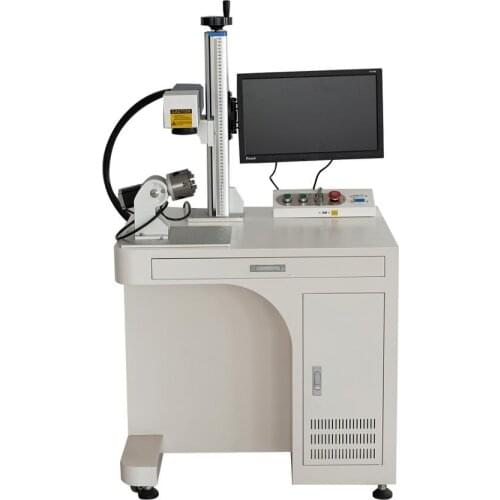 30w JPT fiber laser marking machine automatic roti making machine