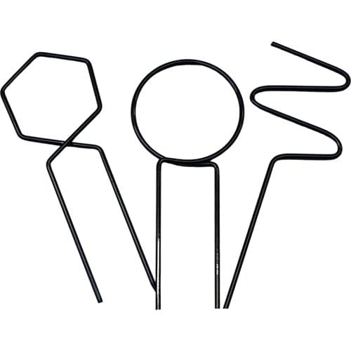 Metal Iron Round Heart Shaped Plant Support Stake Stand For DIY Potted Climbing Plants Flower Vegetables Vine Rack Garden Trell