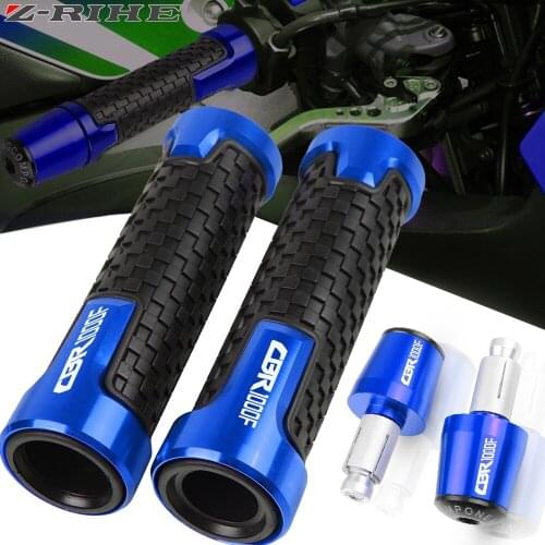 Motorcycle 22MM Handlebar Hand Grips Handle Bar End Cap Cover For Honda CBR1000F CBR 1000F CBR1000 F 1993-2008 1994 1995 1996